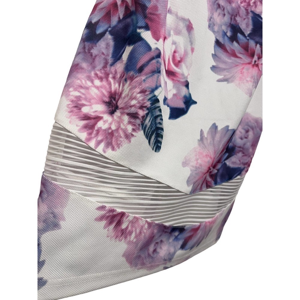 TOBI White Floral Multi Flow With Me Bodycon Mini Dress Medium NWOT - Picture 5 of 8